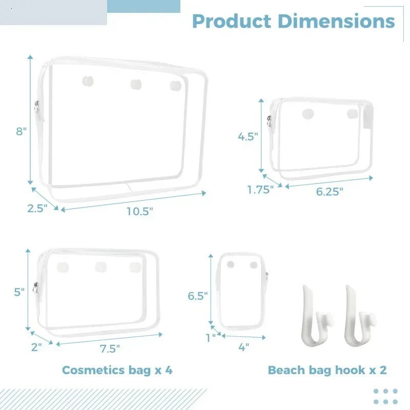 Extra Large Bogg Bag Accessories Waterproof EVA Beach Storage Basket Women Travel Shopping Handbag Jelly Sac Bogg Bag Organizer R250312