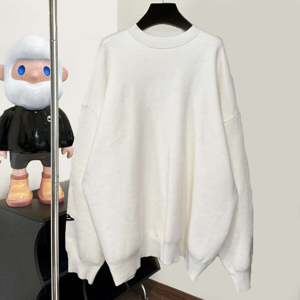 3M Letter Embroidered Long Sleeved Knitted For Men And Women Pullover Sweater