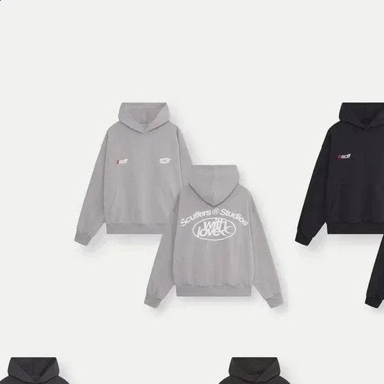 Scuffer By Air Black Zipper Sweatshirt Grunge Hoodie Womens Harajuku Street Clothing Super Big Brother Special Y2k Top Gothic 250311