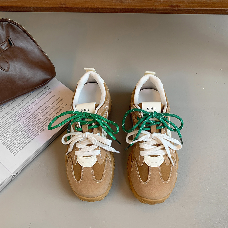 2025 New Spring Small Niche Thick Bottom German Training Shoes with Increased Interior Height, Designer Trendy Fashion Casual Sports Shoes