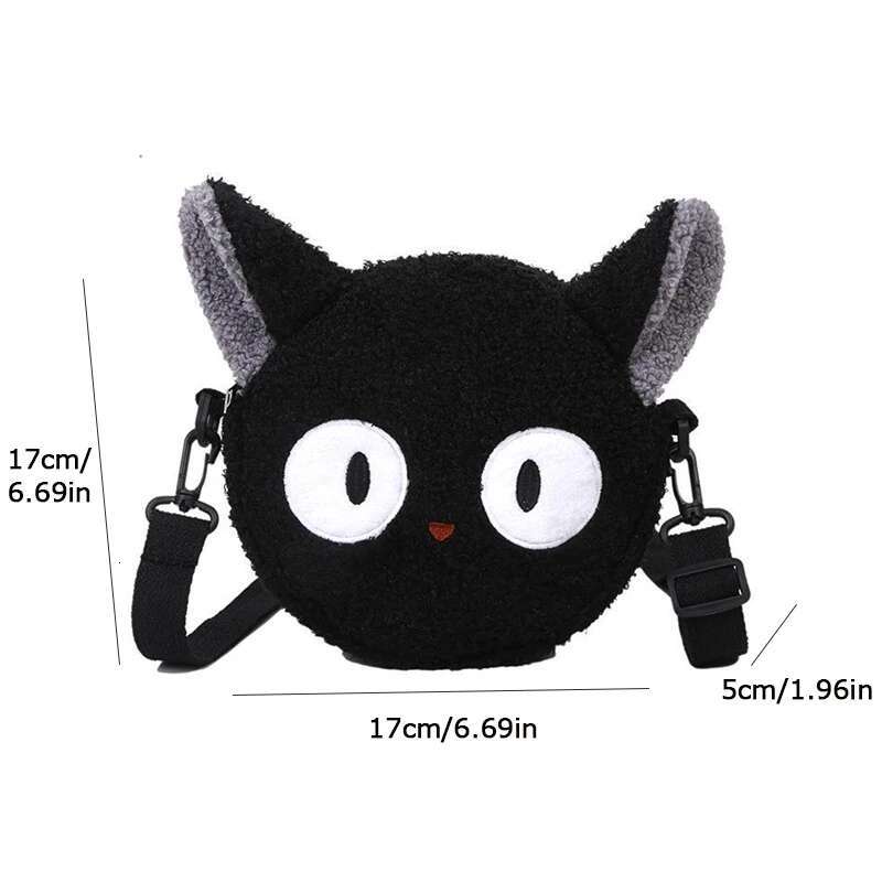 Kawaii Cartoon Plush Shoulder For Women New Crossbody Bag Small Phone Purse Bolsa Feminina