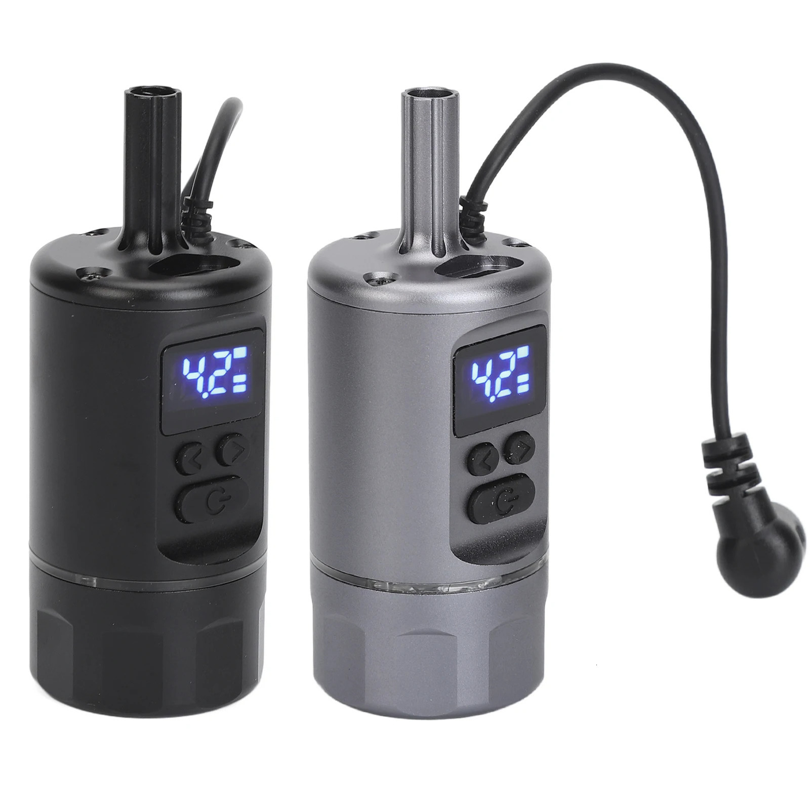 3 in 1 Cartridge Tattoo Battery Grip Interface Aluminum Alloy 1600mAh Tattoo Handle Power Supply 3 in 1 Tattoo Battery Grip 250306