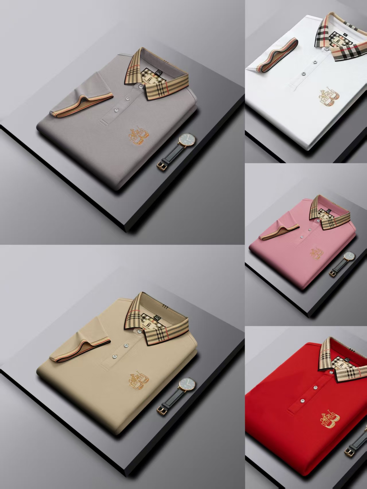 polo 2025High end embroidered short sleeved cotton polo shirt men s T shirt Korean fashion clothing summer luxury top Asian size M L XL XXL XXXL 4XL