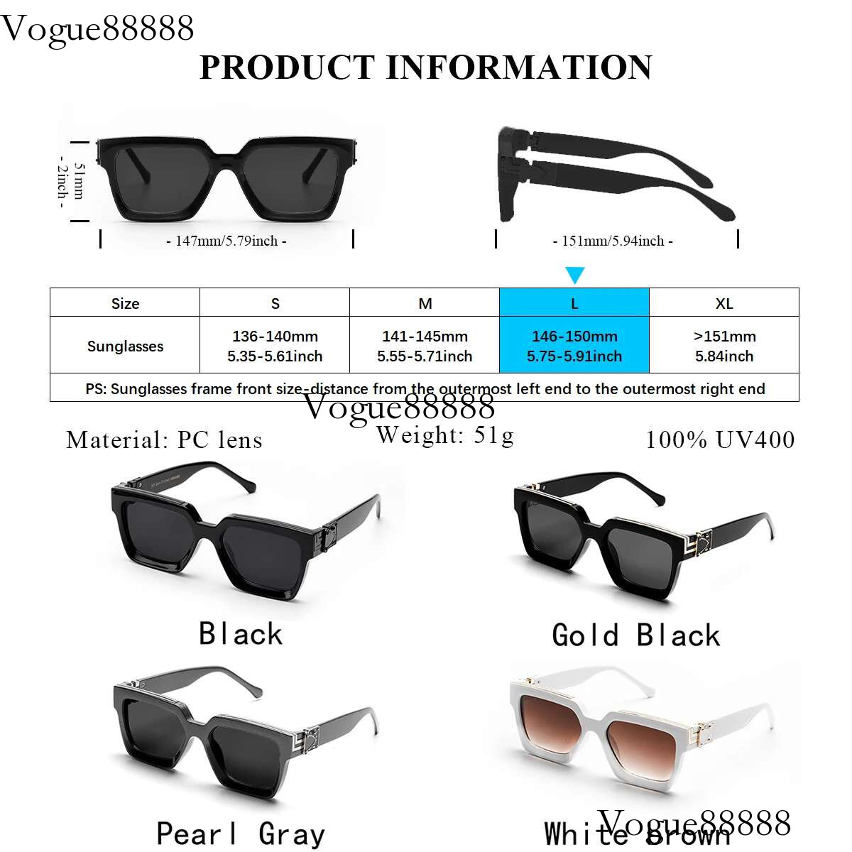 Ruiao Retro Black Millionaire Shades Sunglasses 2024 For Men Designer Famous Brand Square Sun Glasses Man Women Sunglass