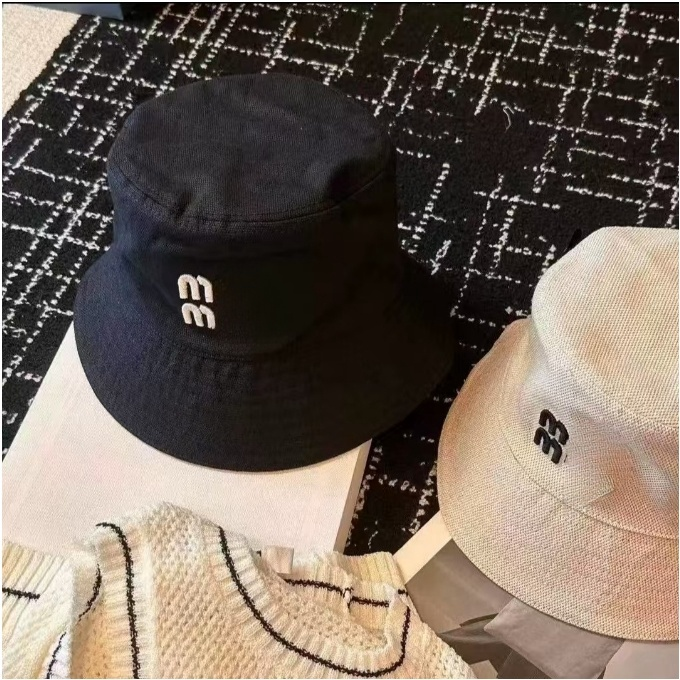 Designer hat women bucket hat bob bonnet beanie wide brim hats sun prevent baseball cap woman casquette hat bonnet women Bonnet Fisherman Hat Mens Beanie Sunhat cap