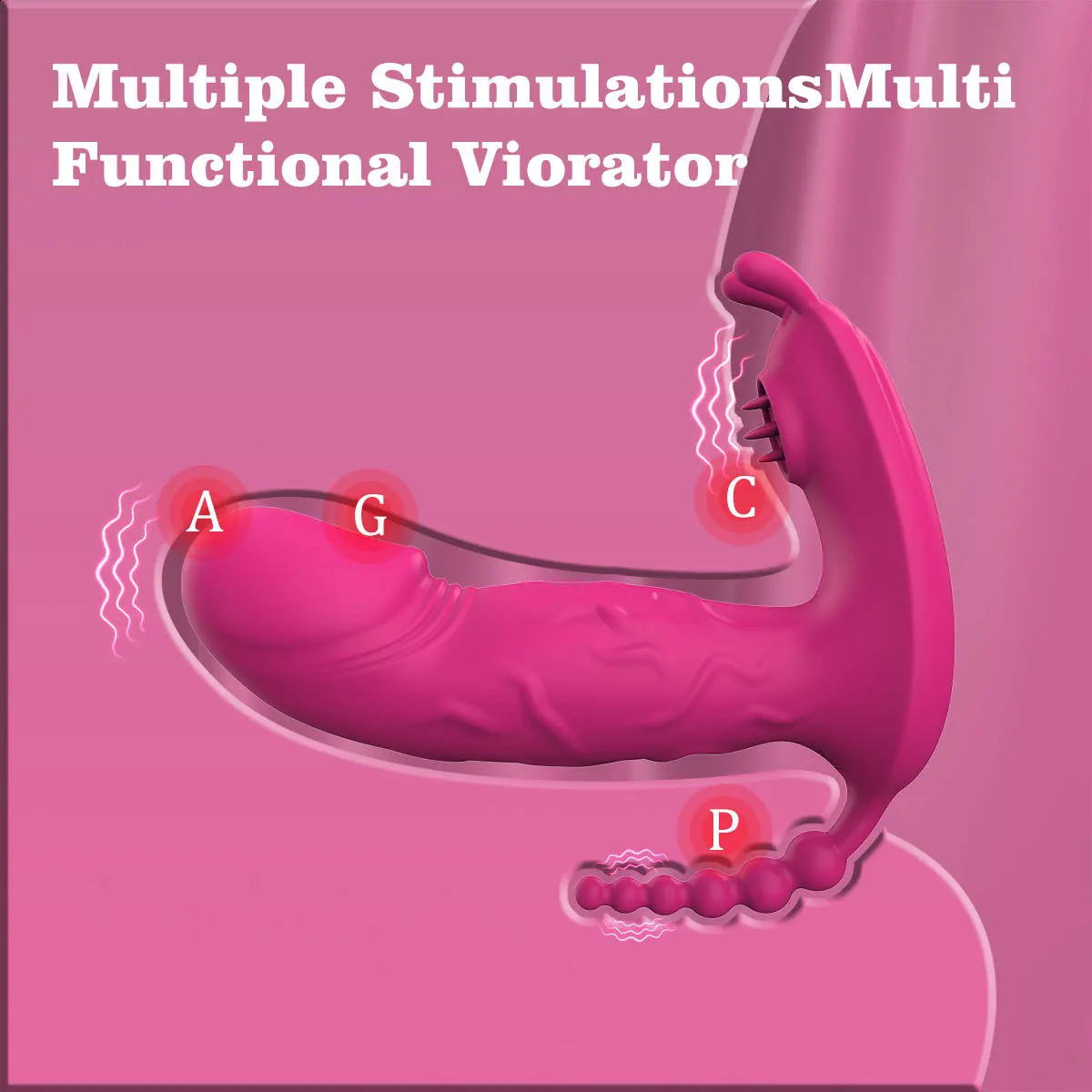APP Control Wearable Panty Vibrators Anal Stimulation with 9 Vibration Modes Clitoris Female Masturbation Sex Toy 250313