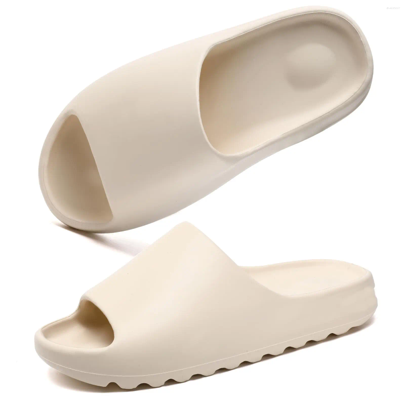 Slippers Bebealy Unisex Slides For Women And MenEVA Comfort Super Soft Quick Shower Cloud Summer Sandals Adult Couple