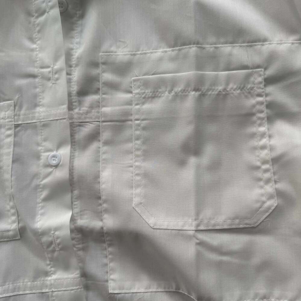 Casual Button Cotton White Women's Shirt Spring Long Sleeve Solid Loose Blouses Office Lady Elegant Tops