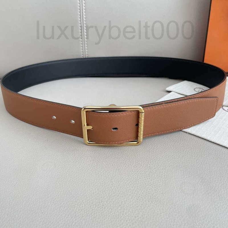 Belts Designer Classic Double-sided Lychee Grain Steel Buckle Men Waistband Top Designer Belt Width 3.8cm Fashion Mens Womens Business Denim Belts High-quality FN54
