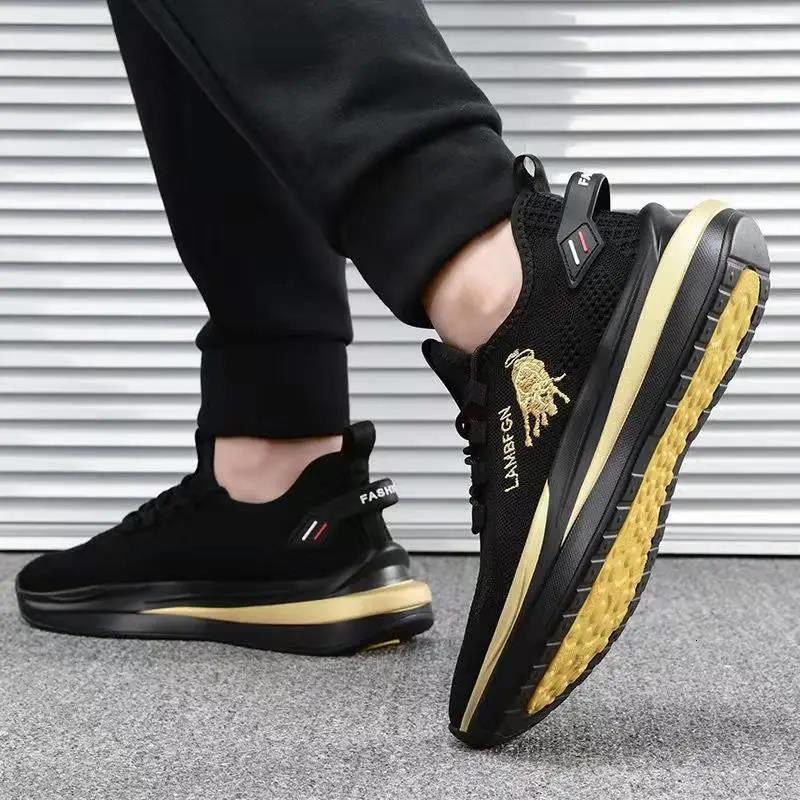 2025 new men's summer designer trend fashion breathable sports fashion versatile running men's shoes casual and comfortable