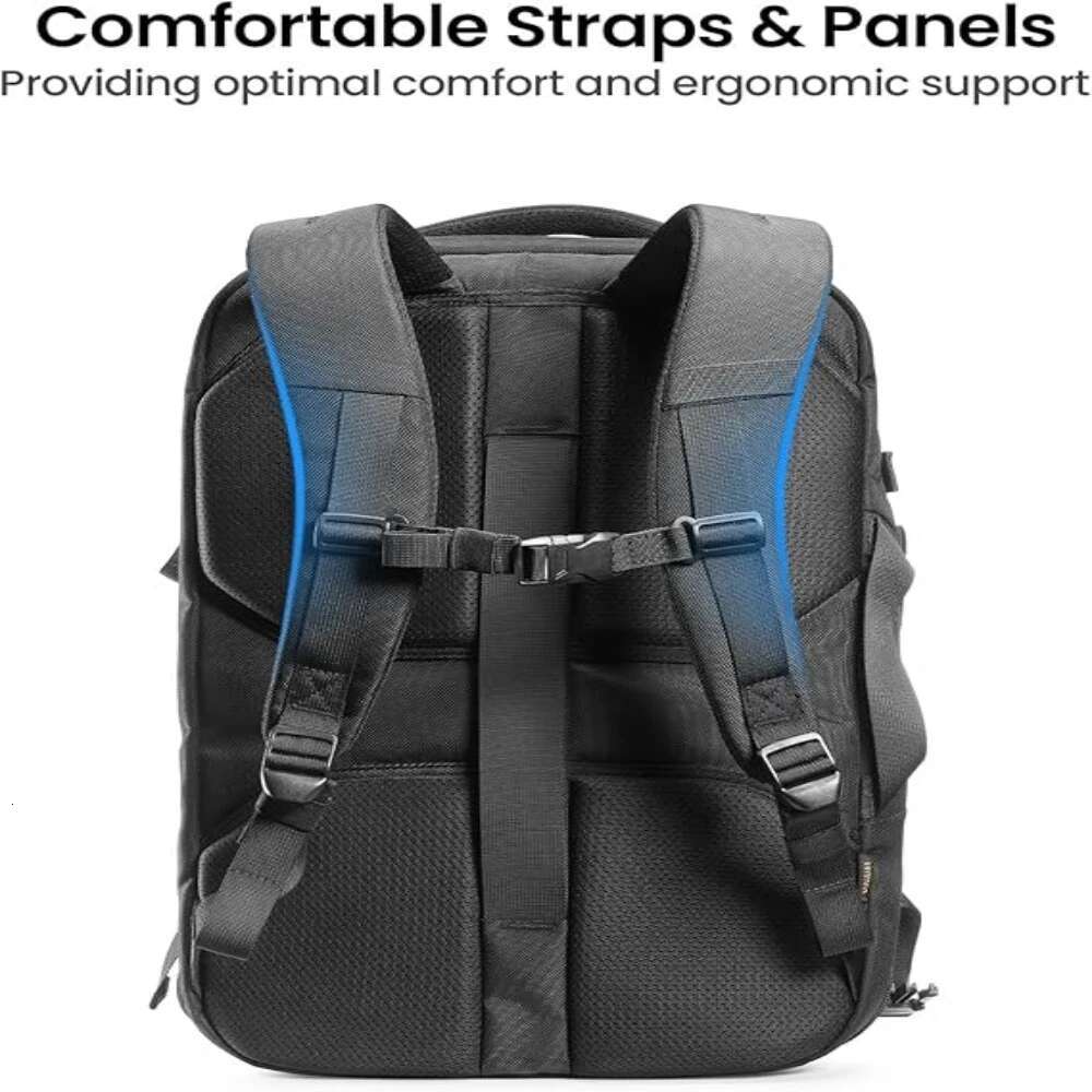 Travel Backpack 40L, TSA Friendly Flight Approved Carry-On Lage Hand Backpack, Water-Resistant Lightweight Business Rucksack