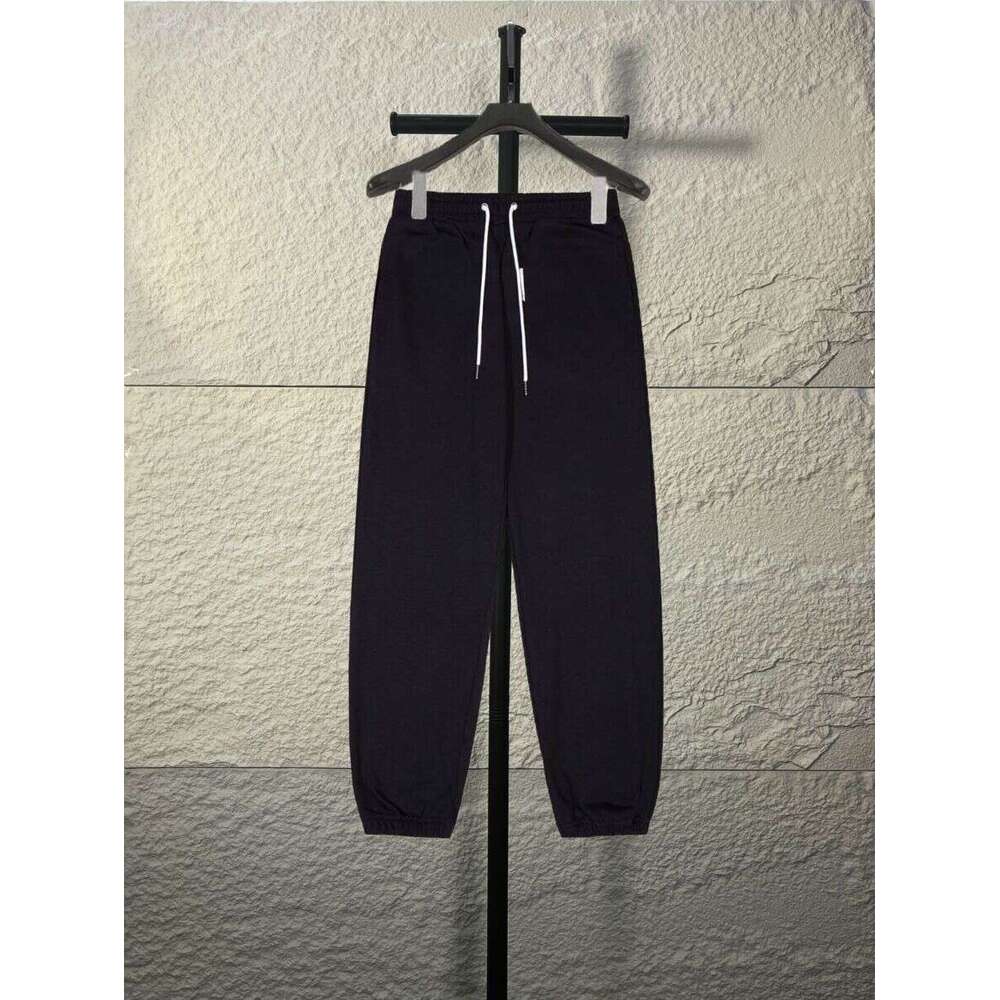 Printed Letter Tie Feet Guard Mao Songchao Brand Men's And Women's Same Style Elastic Tight Casual Pants