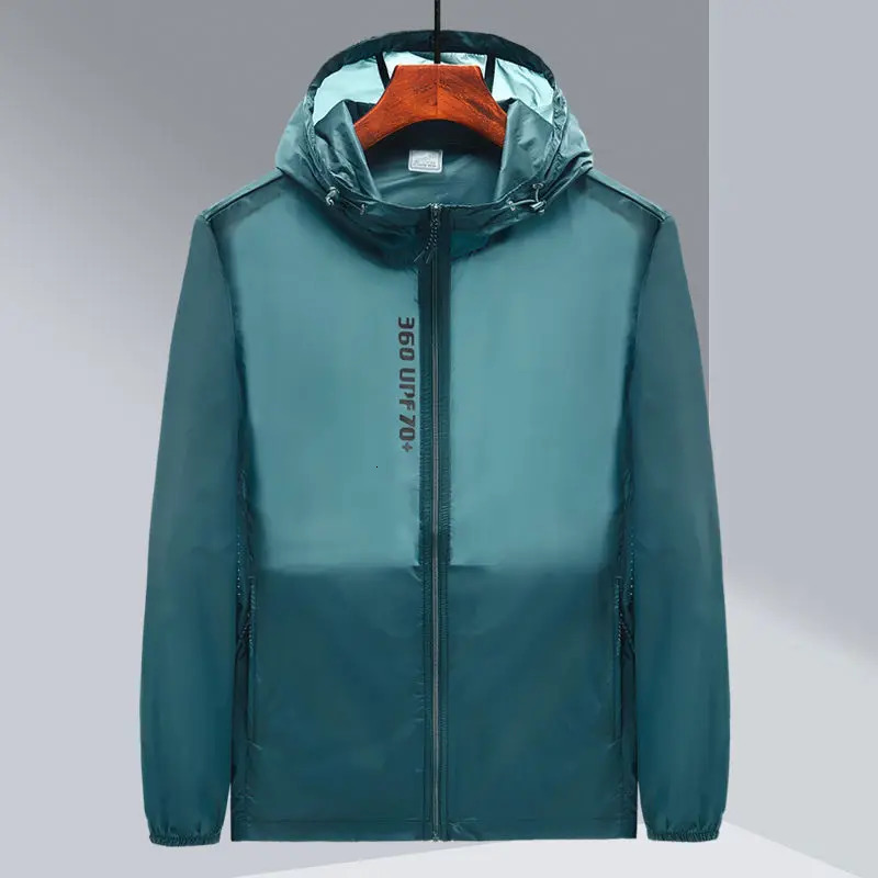 Summer Ice Silk Quick Drying Ultra Thin UV Protection Sun Outdoor Thermal Insulation Couple Hooded Fishing Suit 250313