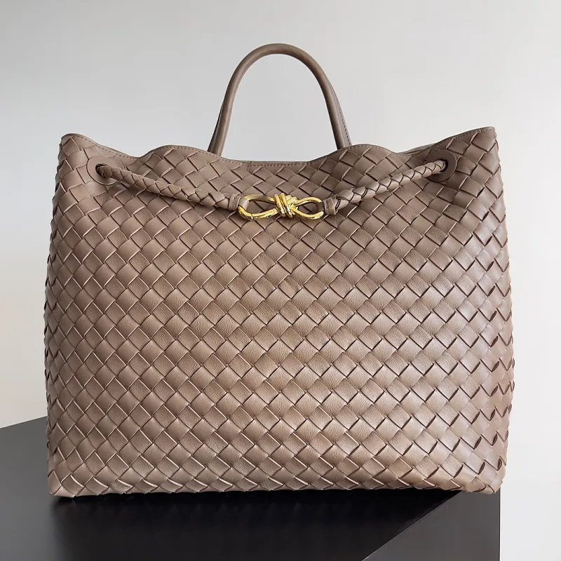 Designer Bag Knitting Woven Top handle bag Large Suede Tote Bag Handbag Crocodile leather with sliding cross-body strap Mutil Size