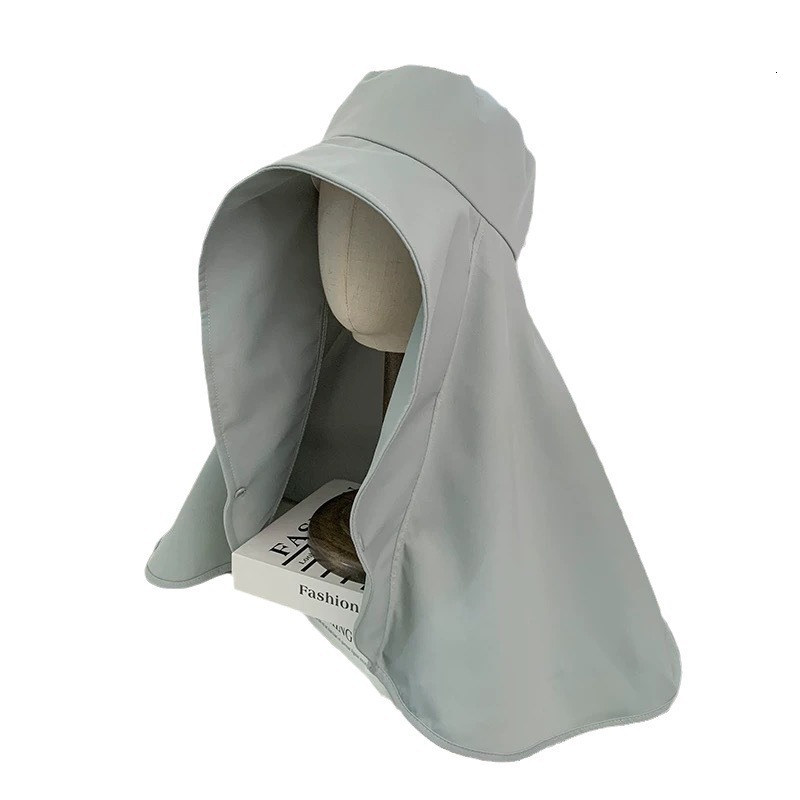 baseball cap UPF50+Sunscreen for Women's Summer 2025 New Shawl with Large brims and UV resistant Sunscreen Hat