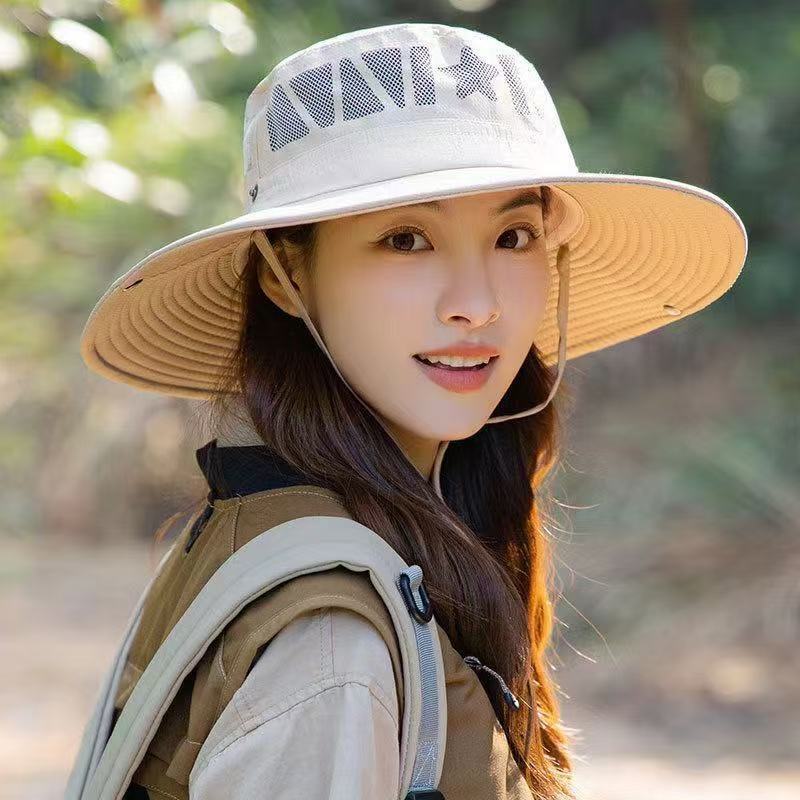 baseball cap Sunscreen Summer Outdoor Sunshade Cycg Big brim Sun Men's Fishing Fisherman's Hat