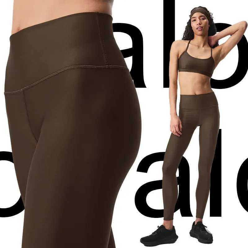 Active Pants AL Seaml Leggings Sports Womens Fitn Training Pants Low rise athletic pants Slim fit quick Breathable leggings Y25031252JO
