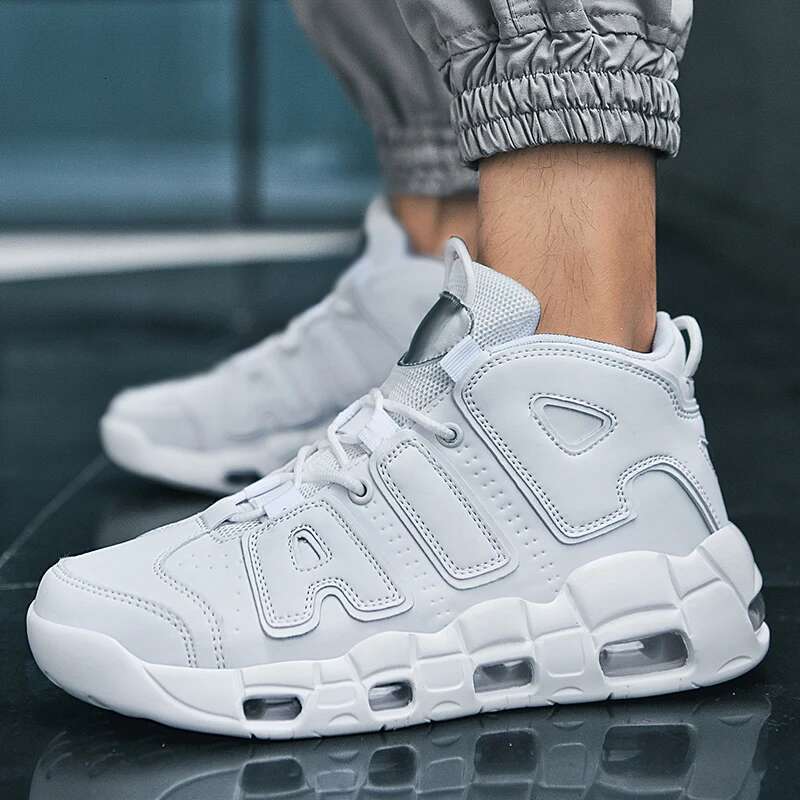 Breathable Athletic G ym Lightweight Sport Air Cushion Big Size Men Running Walkin g Shoes Fashion Casual Sneakers