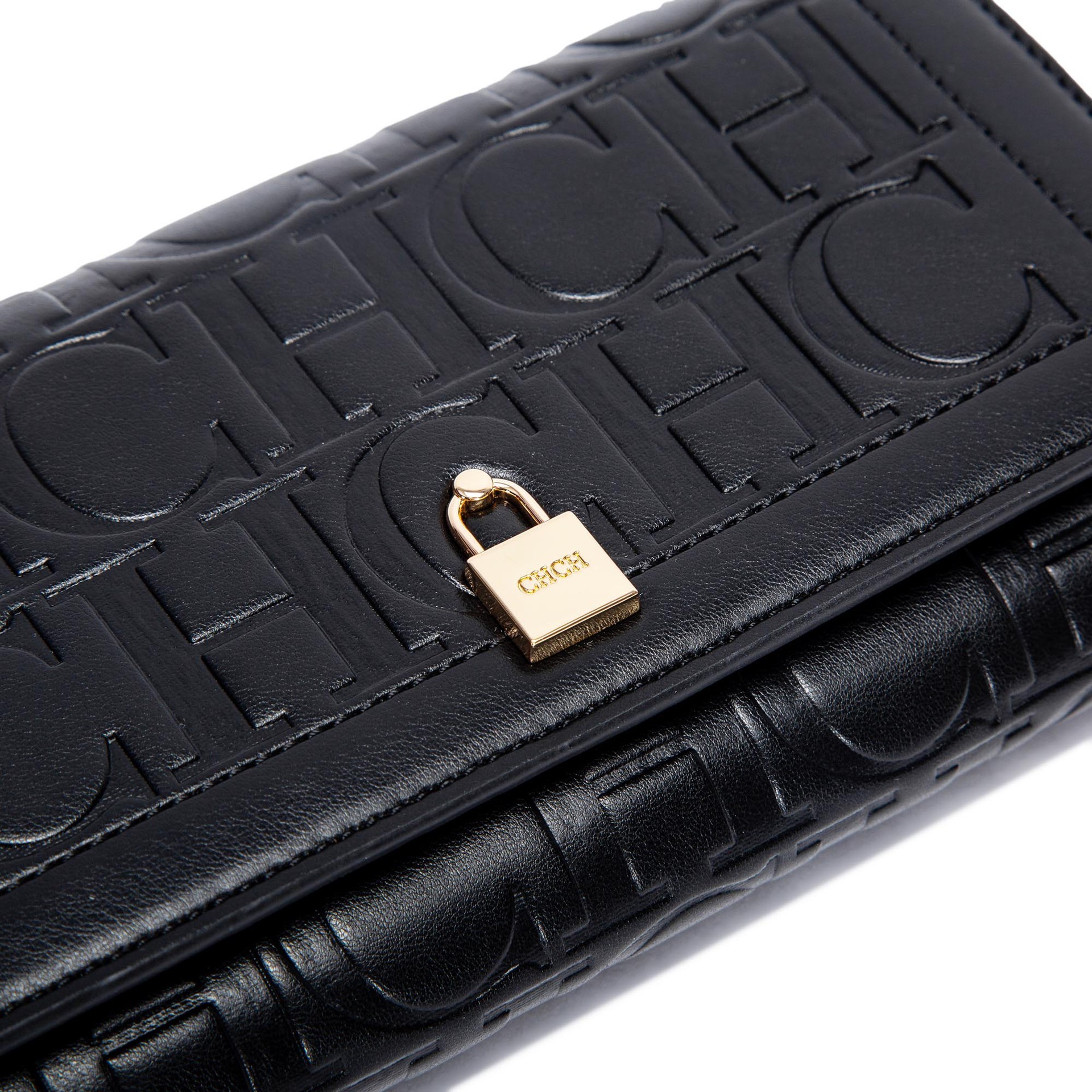 CHCH Classic Fashion Simple Solid Color Women's New PU Material Casual Daily Single Shoulder Crossbody Bag