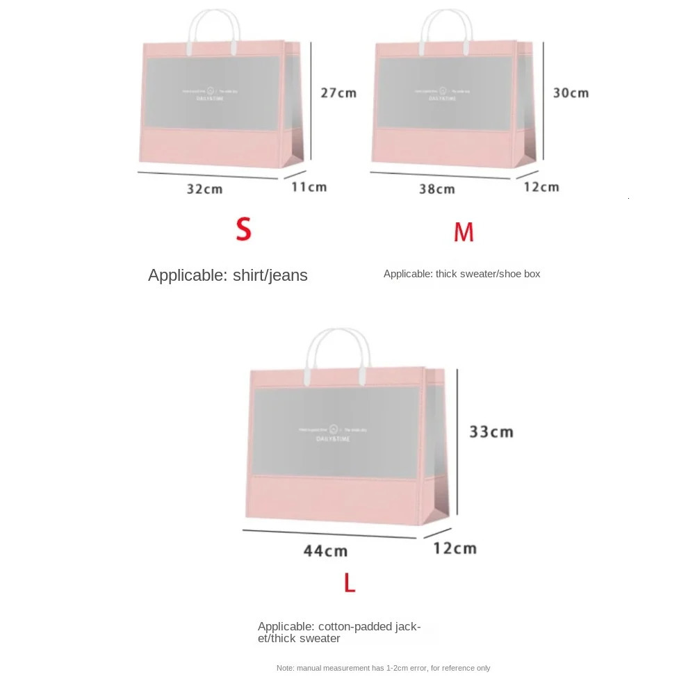 PVC Transparent Handbag Shoulder Bag Large Capacity Shopping Tote Bag Travel Beach Bag Waterproof Swimming Storage Bag Gift Bag R250312