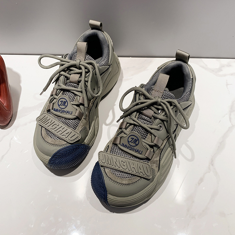 25 Women s Board Shoes Spring And Autumn New Fashion Designer Trendy Breathable White Shoes Thick Bottom Lightweight Multi Functional Leisure Sports R