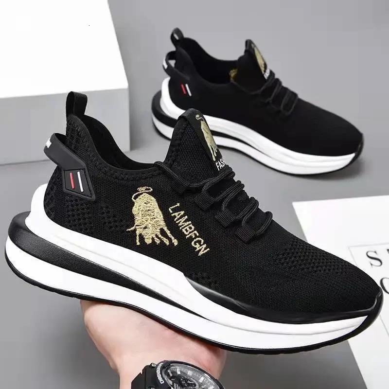 2025 new men's summer designer trend fashion breathable sports fashion versatile running men's shoes casual and comfortable