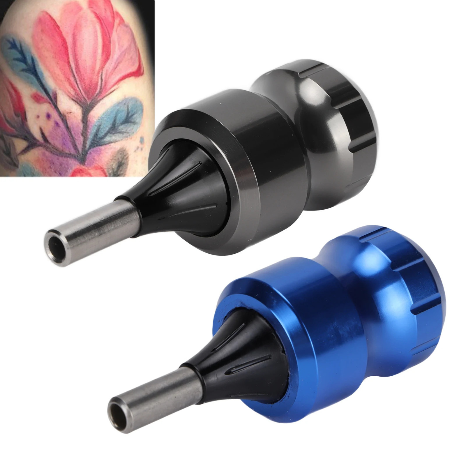 Tattoo Handle Cartridge Tattoo Grip Alloy Adjustable Tattoo Machine Handle Grip with Drive Bars for Professionals 250306