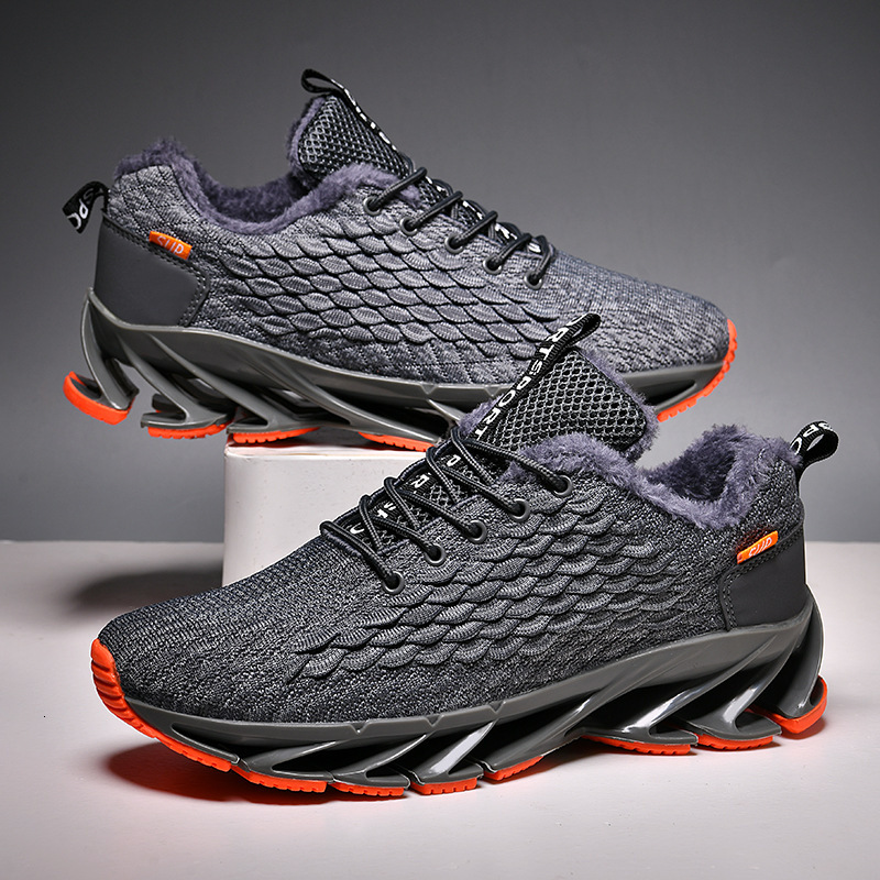 2025 New Mesh Designer Trendy Fashion Casual Sports Running Breathable Blade Men's Shoes