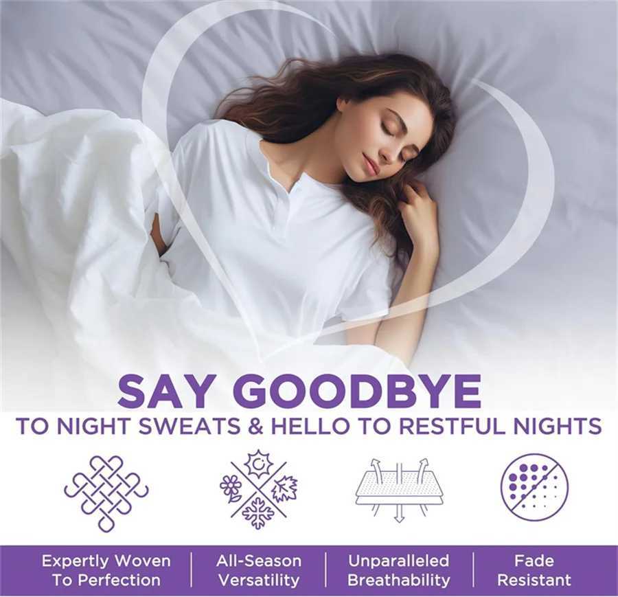 Soft 100% Egyptian cotton bed sheet set 1000 thread count 4/6 pieces bedding luxurious silk set and flat bedding Y250313