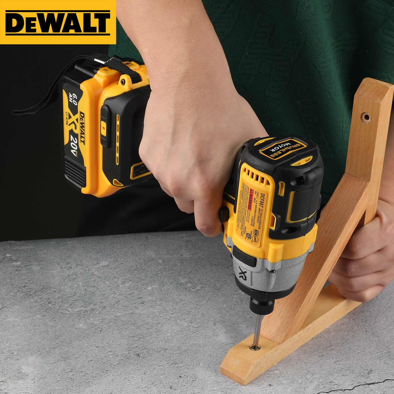 Dewalt DCF887 DEWALT 20V MAX XTREME Cordless Brushless 1/4 in Impact Driver Drill Kit(only tool)