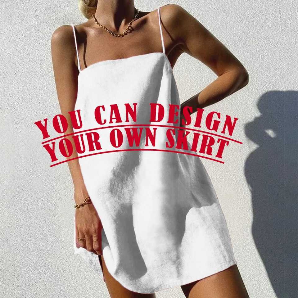 Urban Sexy Dresses Traf Fashion Hand Painted Sardines Fish Womens Print Dr Chic Sardine Minimalism Swing Dr Bohemia Outfit Beauty Of Ocean Y240312V2BX