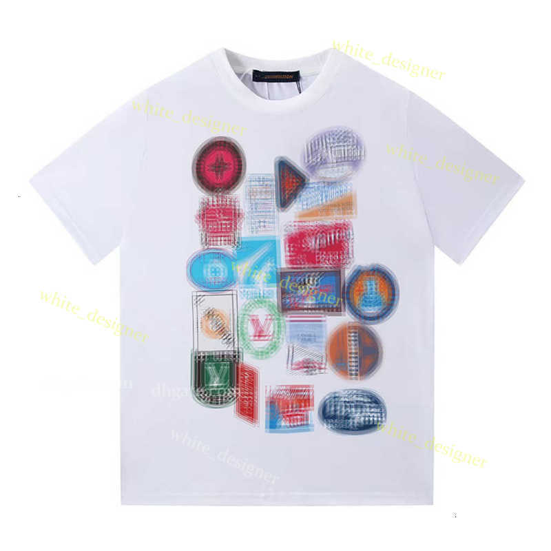 mens designer t shirt Luxury brand high quality Men's and Women's Summer New 260g Round Neck classic pattern printing Short Sleeve t shirt graphic tee size S-2XL