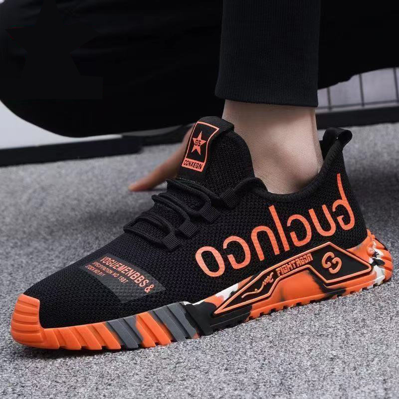 2025 new breathable summer sports shoes designer trendy and fashionable men's running coconut fashion casual sports shoes