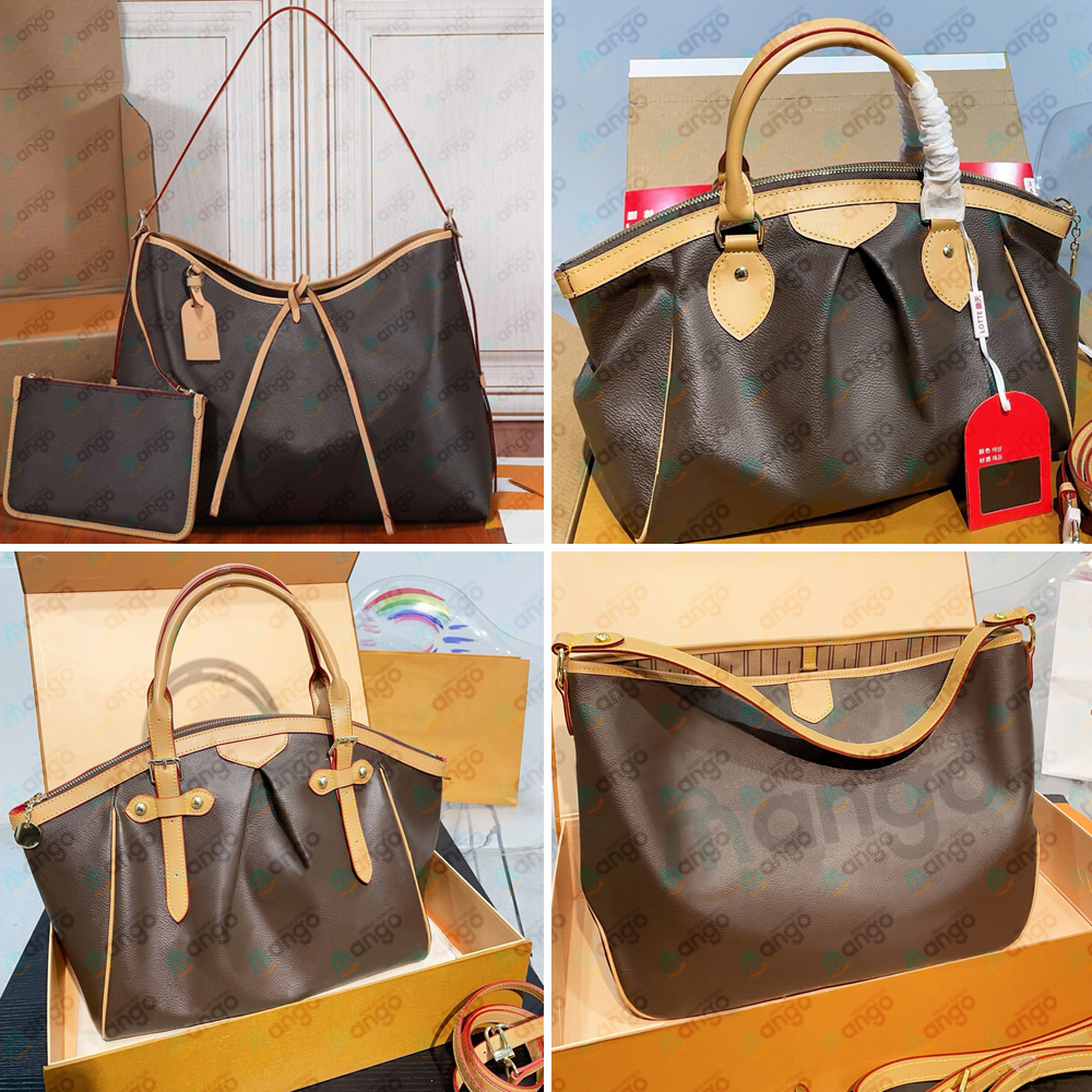 Large Handbags Purses Bags designer bag Leather Floral Shopping Bags Letter Women's Handbag Shoulder Bag Come Withe dust bag