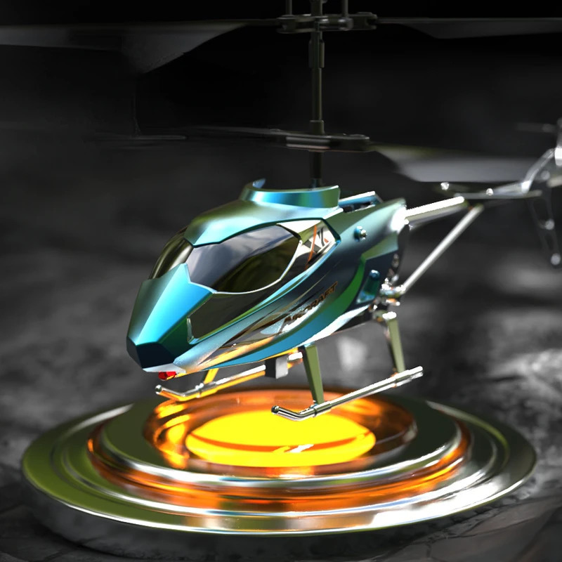 3.5 Pass Remote Control Airplane USB Charging Helicopter with LED Light Wireless RC Aircraft Birthday Toy Children Birthday Gift 250312