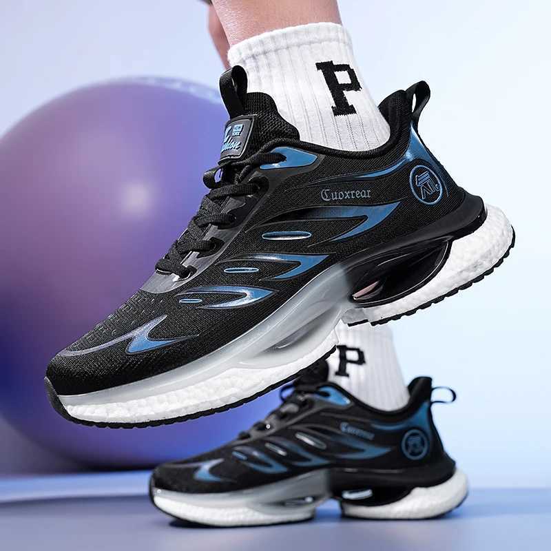 Professional Running Shoes For Men Lightweight Breathable Mesh Soft Sneakers 2024 New Mens Outdoor Sports Tennis Walking Shoes Z250411