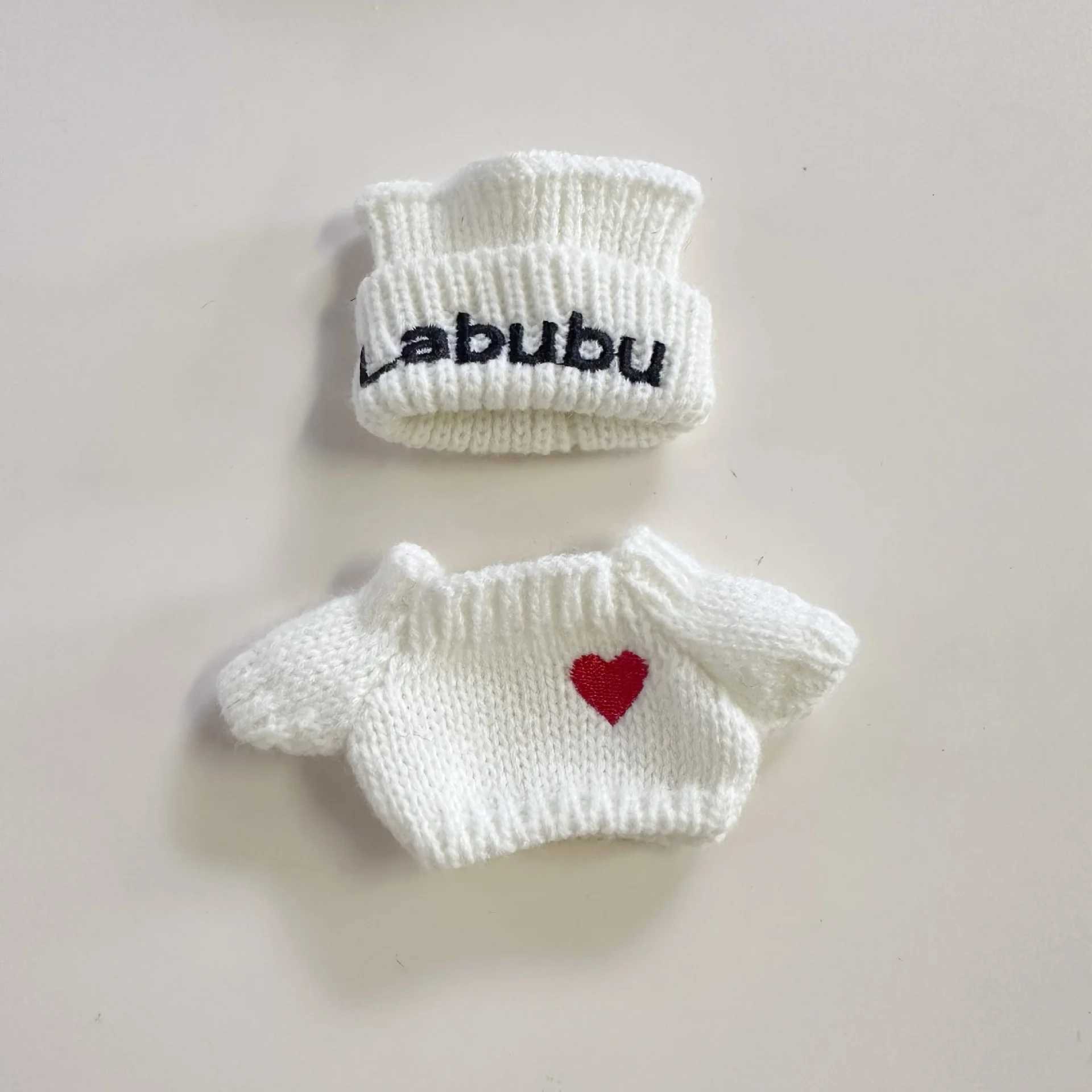 For 17cm Labubu Idol V1 V2 Hoodies Clothes LABUBU Doll Clothes Fashion Clothes Doll Outfit Match Hoodies Dolls AccessoriesT250313