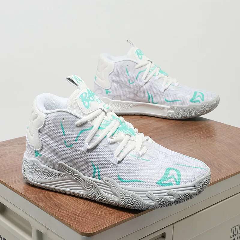 New Men Breathable Comfortable Training Sports Basketball Sneakers Women Shoes