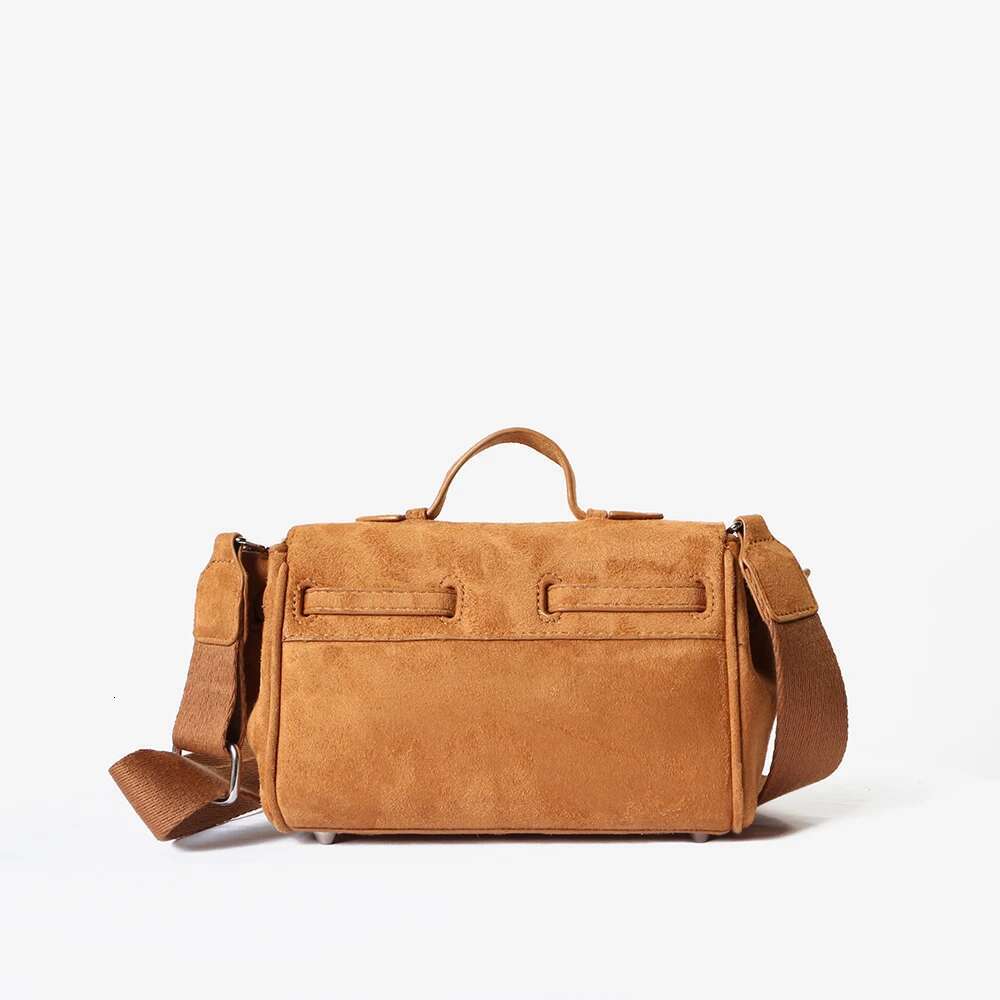 Small Bag Youth Women's Bags Ladies Shoulder Crossbody New Style Nubuck Leather Fashion Fancy High Quality 2024 Lady Sale