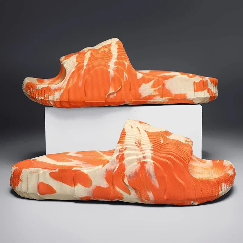 House Slippers Man Summer Shoes Beach Sandal for Men Slipper Big Size Slippers Walk Around Home Genuine Mens Slipper Slides 250310