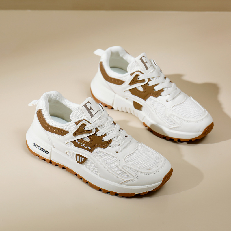 2025 Spring summer New Women s White Shoes Fashion Designer Trend Simple Board Shoes Outdoor Leisure Sports Training Shoes Running Shoes Skateboarding