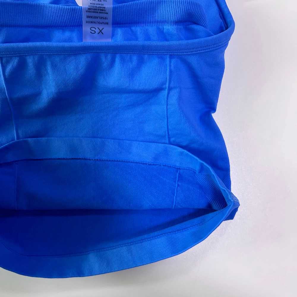 Active Shirts Tees 15 colors of impact long line shoulder strap gym top with back gym clothing womens Scrunch built-in bra vest top XS-XL Y250312CRW1