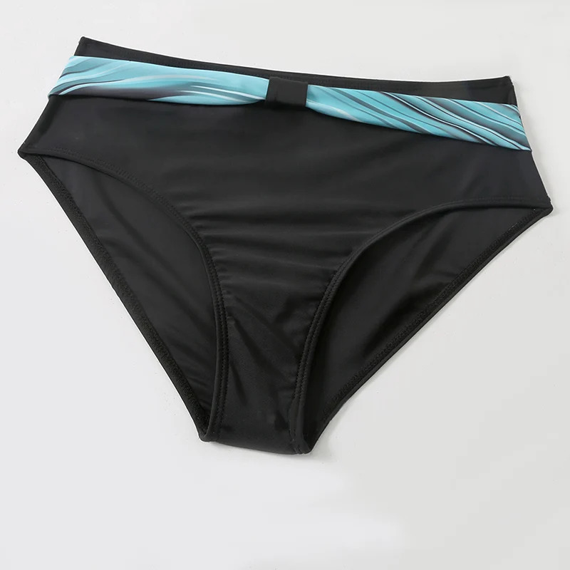 Push on bikini camisole swimsuit for women high waisted 250311