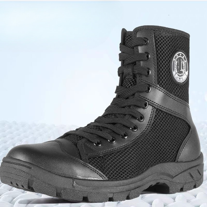 2025 New Safety Training Net Breathable Designer Trendy Fashion Martin Outdoor Boots Men's Hiking Tour