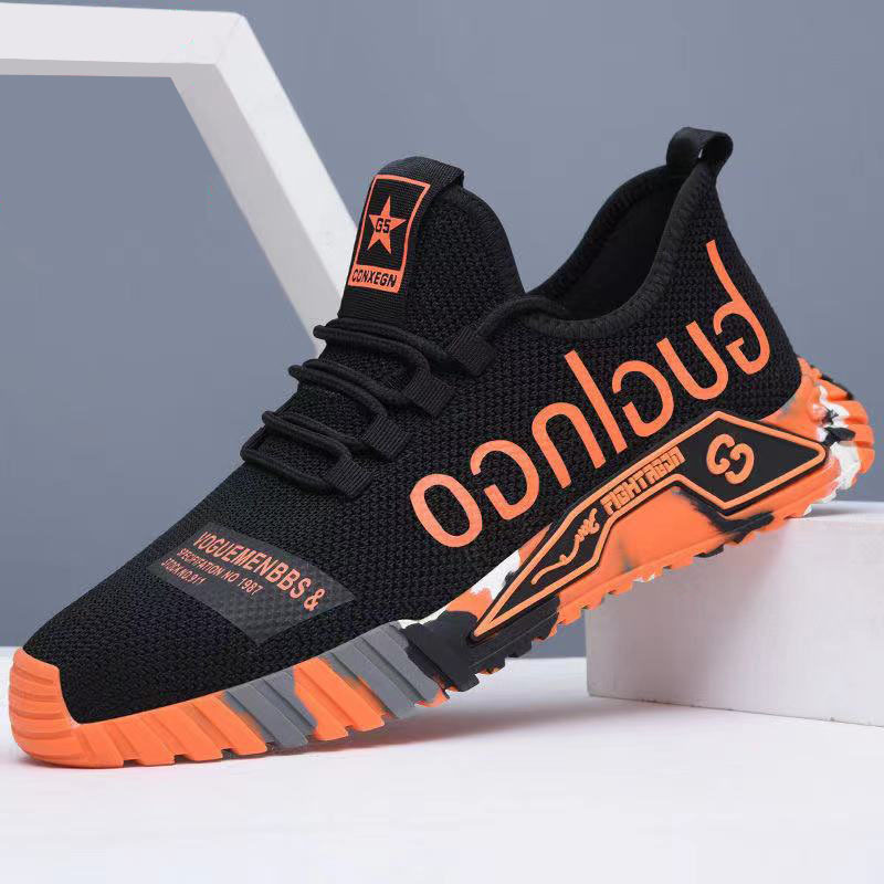2025 new breathable summer sports shoes designer trendy and fashionable men's running coconut fashion casual sports shoes
