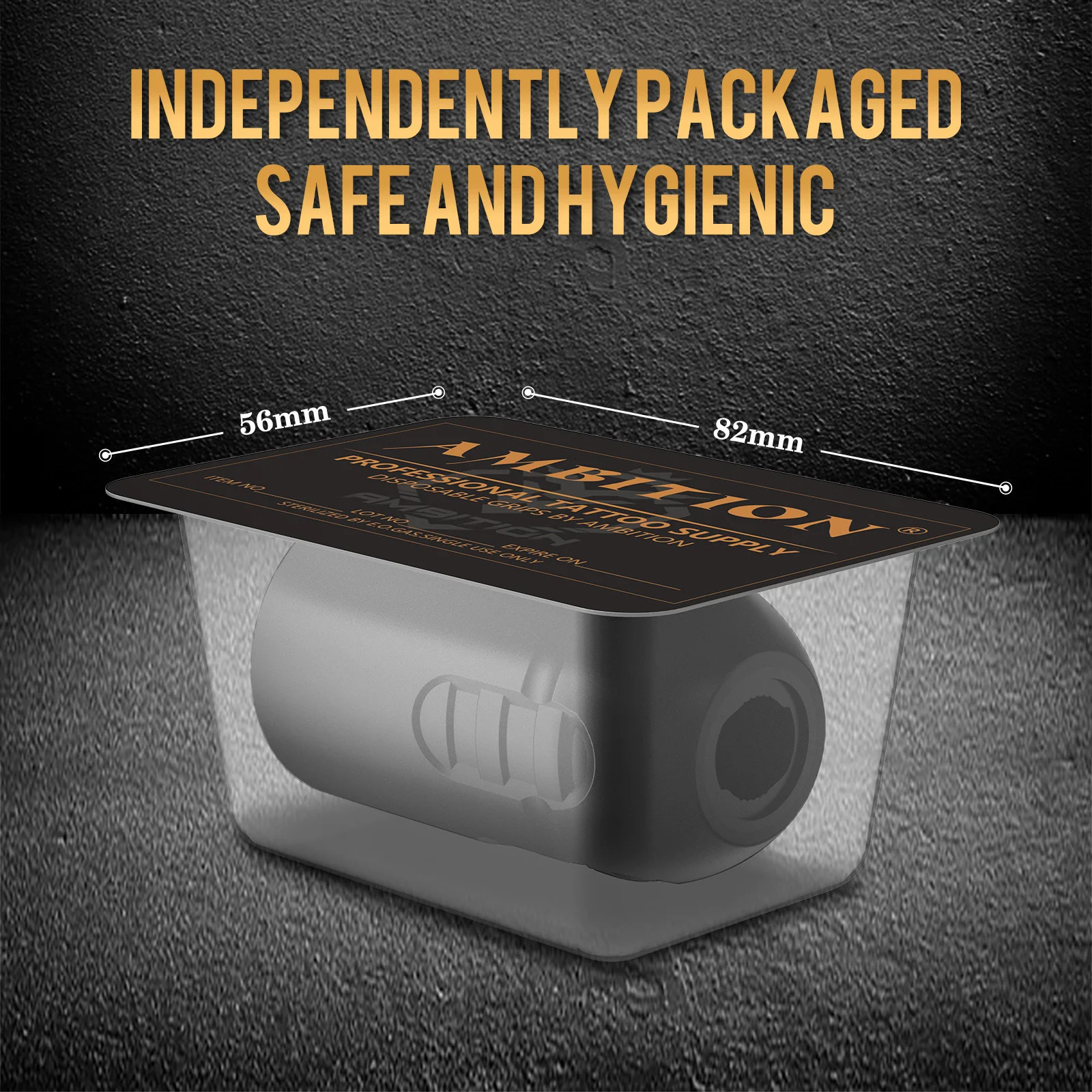 Ambition P1 Disposable Tattoo Grips for Mars-u Seher Paco Adjustable Tattoo Machine Pen Professional Rubber Handle Supply Artist 250306