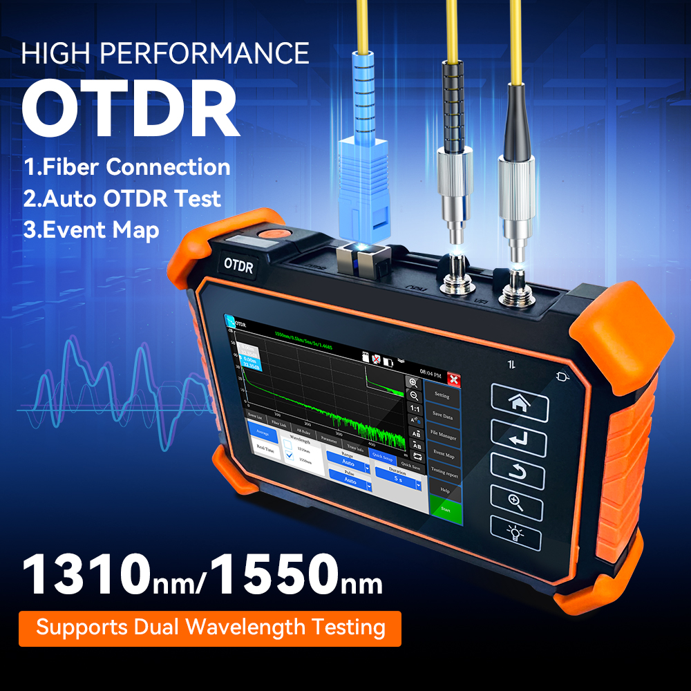 NOYAFA NF-983 OTDR Optical Fiber Network Tester with IP Scan Port Flashing Features Advanced Testing Equipment