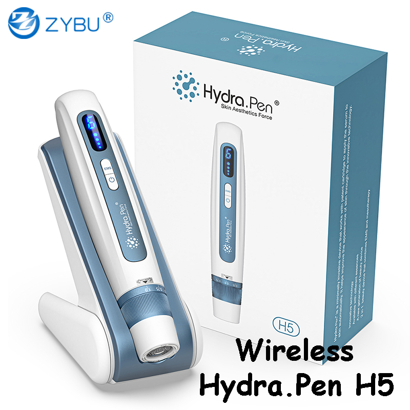 New Dermapen 4-pole EMS Microcurrent Hydra.Pen H5 Mesotherapy Automatical Serum Applicator Beauty Skin Care Face Lifting MTS Derma Microneedling Derma