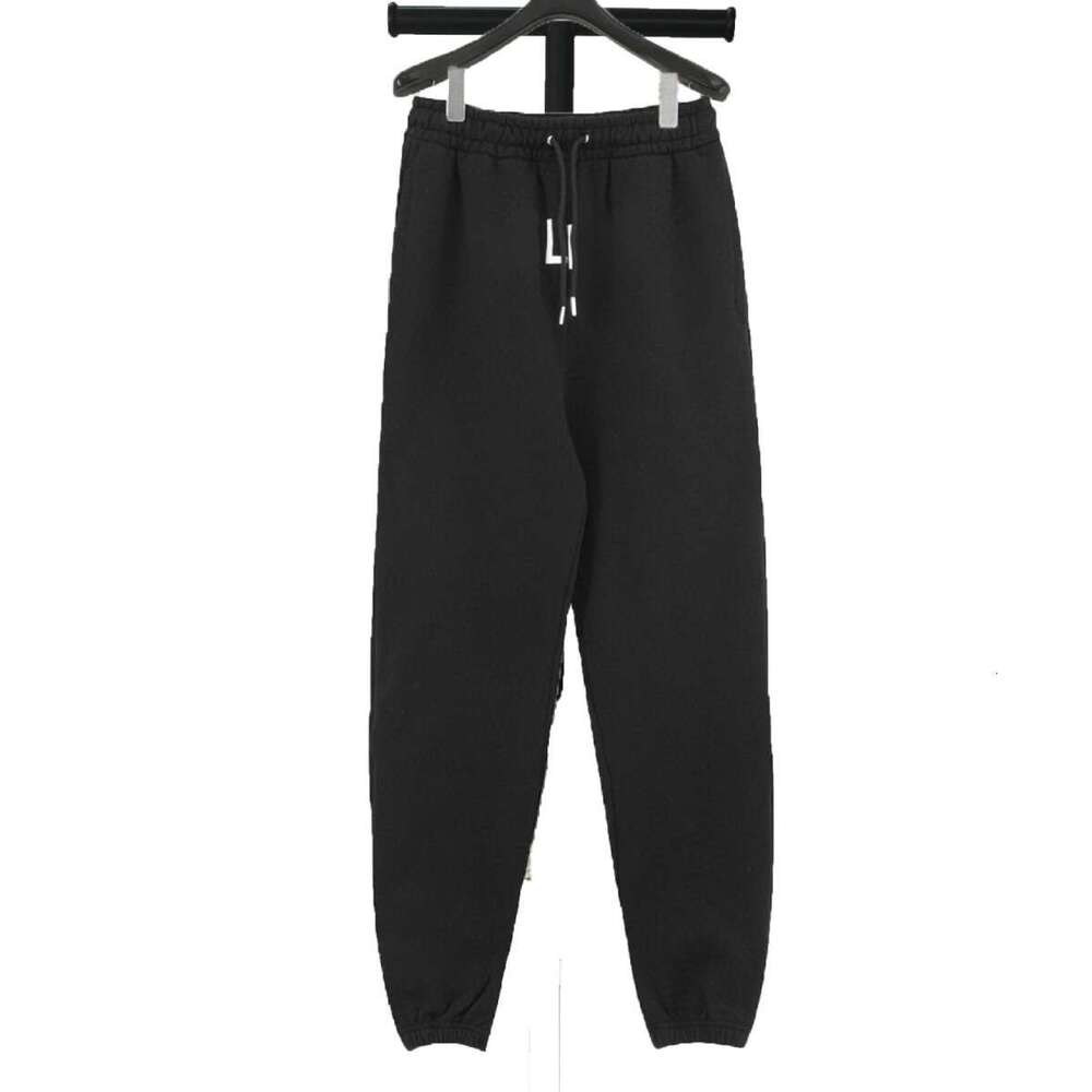 Printed Letter Tie Feet Guard Mao Songchao Brand Men's And Women's Same Style Elastic Tight Casual Pants