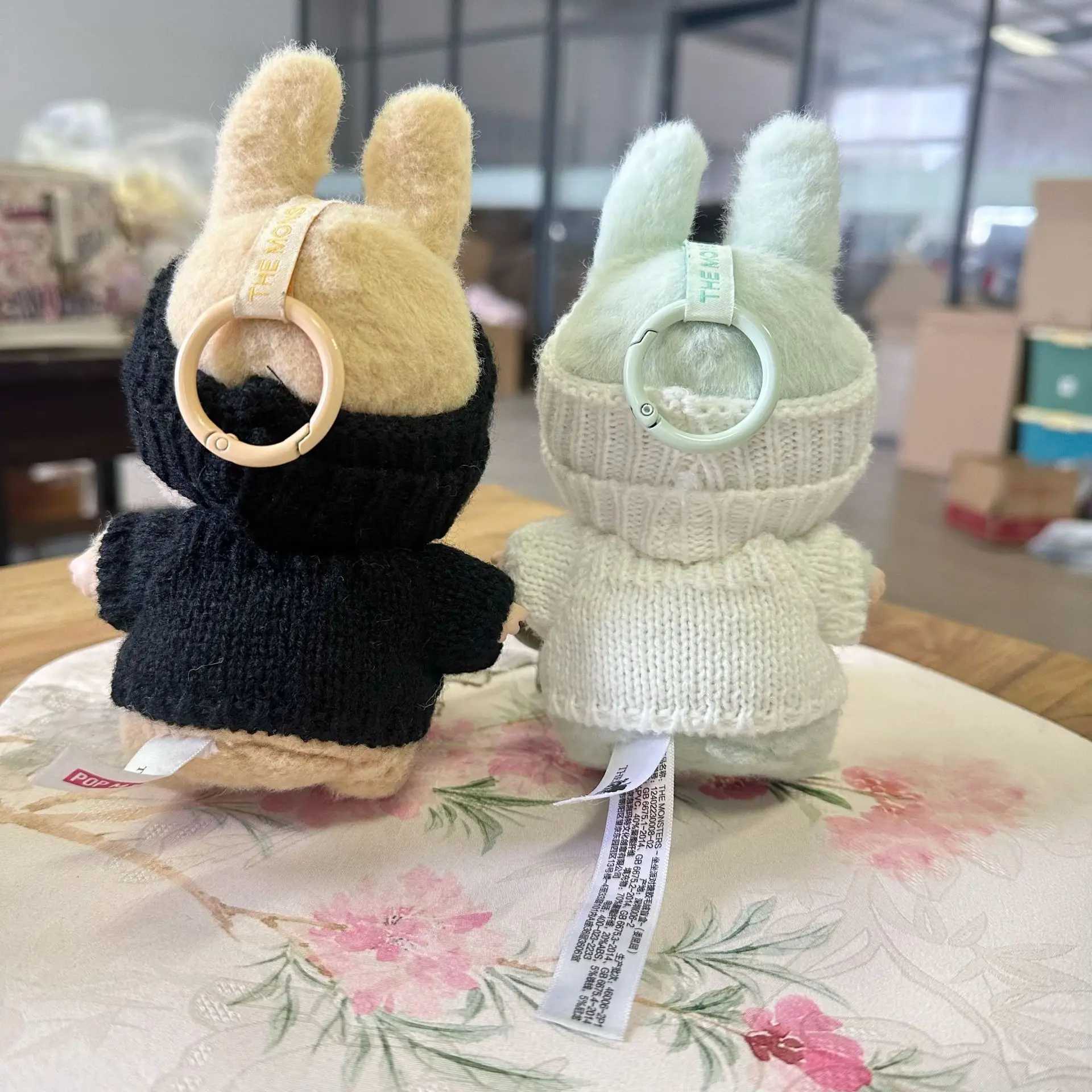 For 17cm Labubu Idol V1 V2 Hoodies Clothes LABUBU Doll Clothes Fashion Clothes Doll Outfit Match Hoodies Dolls AccessoriesT250313